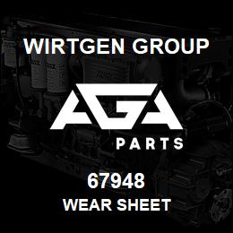 67948 Wirtgen Group WEAR SHEET | AGA Parts