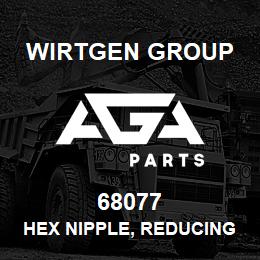 68077 Wirtgen Group HEX NIPPLE, REDUCING | AGA Parts