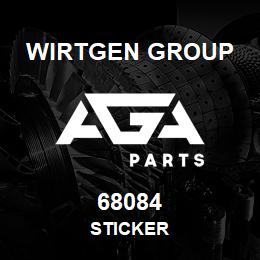 68084 Wirtgen Group STICKER | AGA Parts