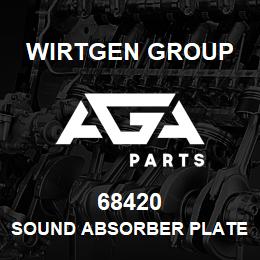 68420 Wirtgen Group SOUND ABSORBER PLATE | AGA Parts