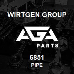 6851 Wirtgen Group PIPE | AGA Parts