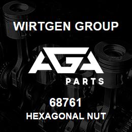 68761 Wirtgen Group HEXAGONAL NUT | AGA Parts