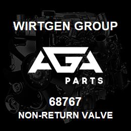 68767 Wirtgen Group NON-RETURN VALVE | AGA Parts