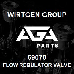 69070 Wirtgen Group FLOW REGULATOR VALVE | AGA Parts