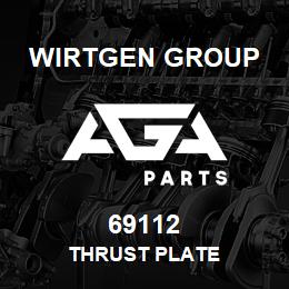 69112 Wirtgen Group THRUST PLATE | AGA Parts