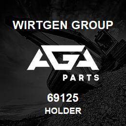 69125 Wirtgen Group HOLDER | AGA Parts