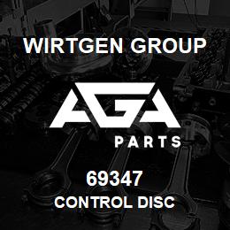 69347 Wirtgen Group CONTROL DISC | AGA Parts