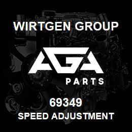 69349 Wirtgen Group SPEED ADJUSTMENT | AGA Parts