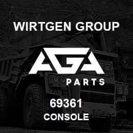 69361 Wirtgen Group CONSOLE | AGA Parts