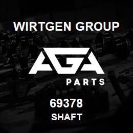 69378 Wirtgen Group SHAFT | AGA Parts