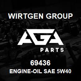 69436 Wirtgen Group ENGINE-OIL SAE 5W40 | AGA Parts