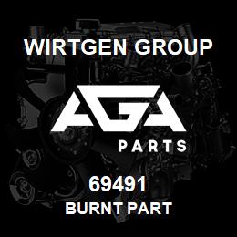 69491 Wirtgen Group BURNT PART | AGA Parts