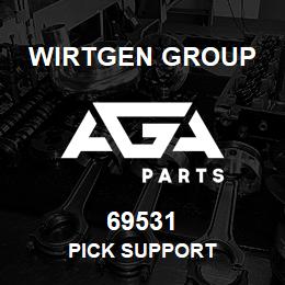 69531 Wirtgen Group PICK SUPPORT | AGA Parts