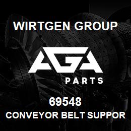 69548 Wirtgen Group CONVEYOR BELT SUPPORT | AGA Parts