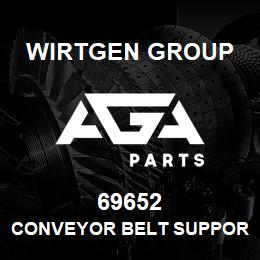 69652 Wirtgen Group CONVEYOR BELT SUPPORT | AGA Parts