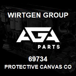 69734 Wirtgen Group PROTECTIVE CANVAS COVER | AGA Parts