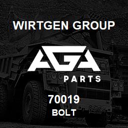 70019 Wirtgen Group BOLT | AGA Parts