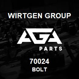 70024 Wirtgen Group BOLT | AGA Parts