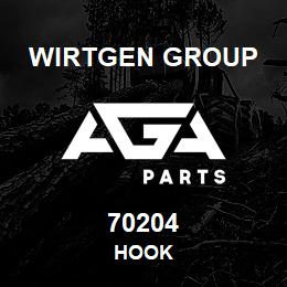 70204 Wirtgen Group HOOK | AGA Parts