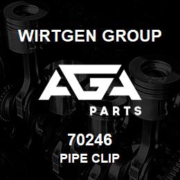 70246 Wirtgen Group PIPE CLIP | AGA Parts