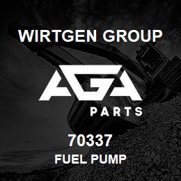 70337 Wirtgen Group FUEL PUMP | AGA Parts