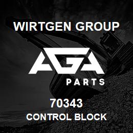 70343 Wirtgen Group CONTROL BLOCK | AGA Parts