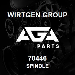 70446 Wirtgen Group SPINDLE | AGA Parts