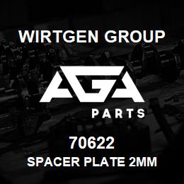 70622 Wirtgen Group SPACER PLATE 2MM | AGA Parts