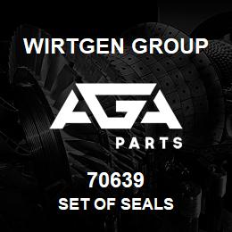 70639 Wirtgen Group SET OF SEALS | AGA Parts