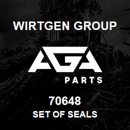 70648 Wirtgen Group SET OF SEALS | AGA Parts