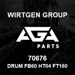 70676 Wirtgen Group DRUM FB60 HT04 FT160 | AGA Parts