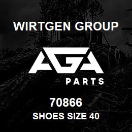 70866 Wirtgen Group SHOES SIZE 40 | AGA Parts