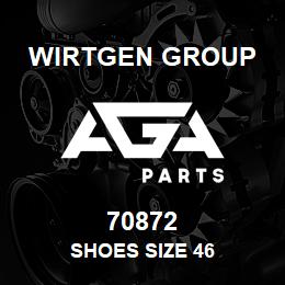 70872 Wirtgen Group SHOES SIZE 46 | AGA Parts