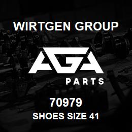 70979 Wirtgen Group SHOES SIZE 41 | AGA Parts