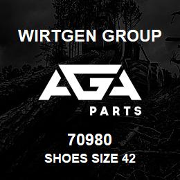 70980 Wirtgen Group SHOES SIZE 42 | AGA Parts