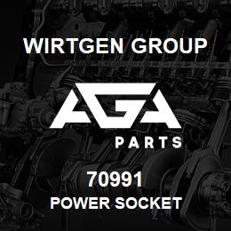 70991 Wirtgen Group POWER SOCKET | AGA Parts