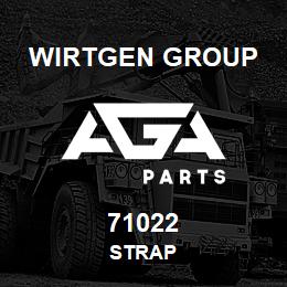 71022 Wirtgen Group STRAP | AGA Parts