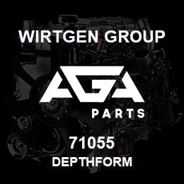 71055 Wirtgen Group DEPTHFORM | AGA Parts