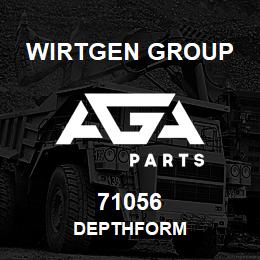 71056 Wirtgen Group DEPTHFORM | AGA Parts