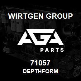 71057 Wirtgen Group DEPTHFORM | AGA Parts