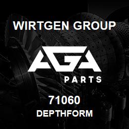 71060 Wirtgen Group DEPTHFORM | AGA Parts