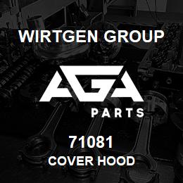 71081 Wirtgen Group COVER HOOD | AGA Parts