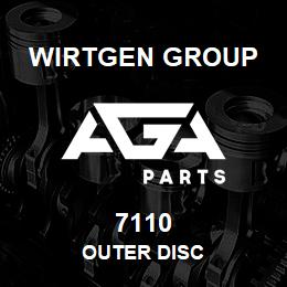 7110 Wirtgen Group OUTER DISC | AGA Parts