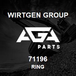 71196 Wirtgen Group RING | AGA Parts