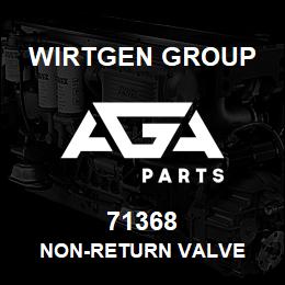 71368 Wirtgen Group NON-RETURN VALVE | AGA Parts