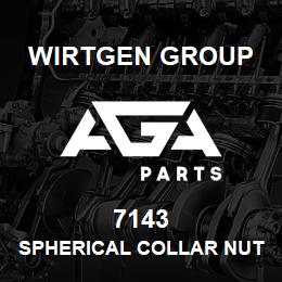 7143 Wirtgen Group SPHERICAL COLLAR NUT | AGA Parts