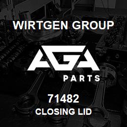 71482 Wirtgen Group CLOSING LID | AGA Parts