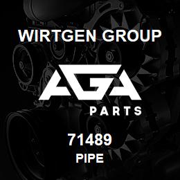 71489 Wirtgen Group PIPE | AGA Parts