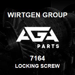 7164 Wirtgen Group LOCKING SCREW | AGA Parts