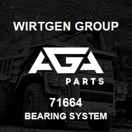 71664 Wirtgen Group BEARING SYSTEM | AGA Parts